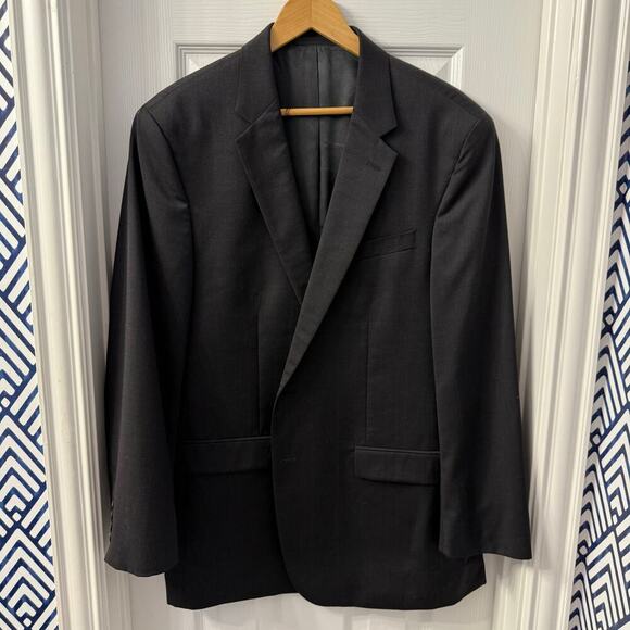 Kenneth Cole Sports Jacket 44R 100% Wool Two Button Notch Lapel - Picture 2 of 8
